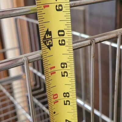 Lot 237: Metal Rack/Shelves (C)- will downstack