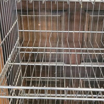 Lot 237: Metal Rack/Shelves (C)- will downstack
