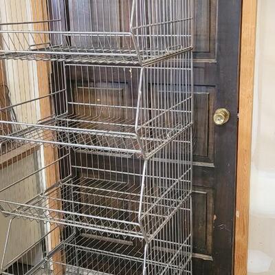 Lot 237: Metal Rack/Shelves (C)- will downstack