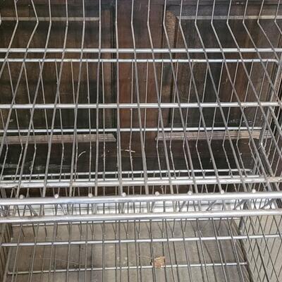 Lot 237: Metal Rack/Shelves (C)- will downstack