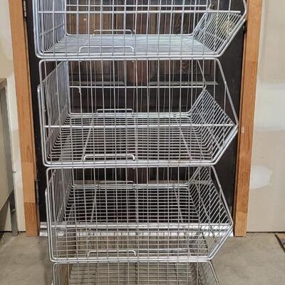 Lot 238: Metal Rack/Shelf (B) - can downstack