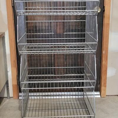 Lot 238: Metal Rack/Shelf (B) - can downstack