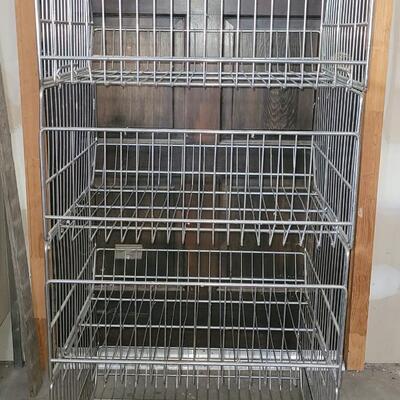 Lot 239: Metal Rack/Shelves (A)