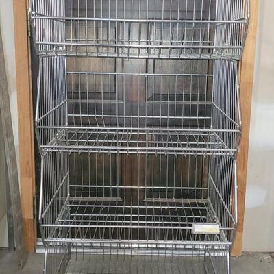 Lot 239: Metal Rack/Shelves (A)