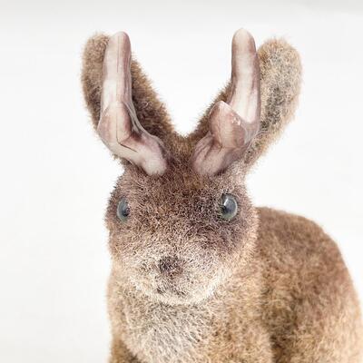 SMALL FLOCKED â€œJACKALOPEâ€ FIGURE