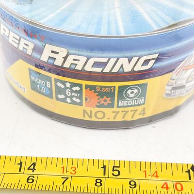 GOLD LIGHT SUPER RACING RADIO CONTROL CAR
