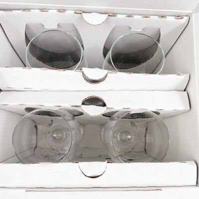 NEW! RED WINE GLASSES (4)