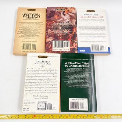 CLASSIC NOVELS PAPERBACK BOOK LOT