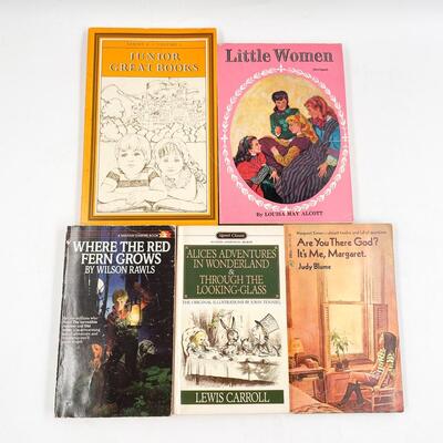CHILDRENâ€™S FICTION PAPERBACK BOOK LOT #2