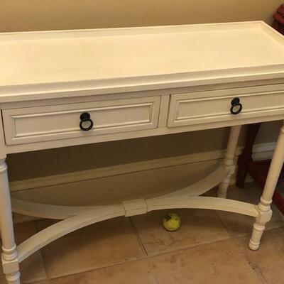 Rustic looking sofa table