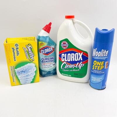 HOUSEHOLD CLEANING SUPPLIES LOT