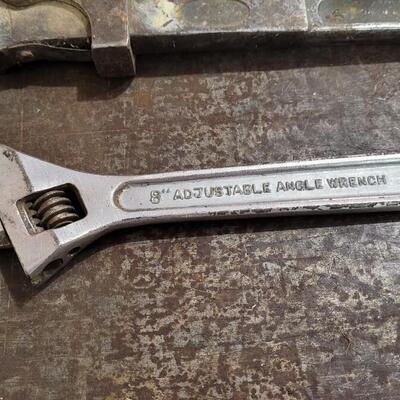 Lot 243: Vintage Pipe and Crescent Wrenches