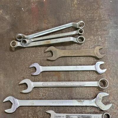 Lot 244: Assorted Vintage Wrenches LOT D