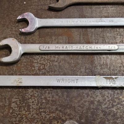 Lot 244: Assorted Vintage Wrenches LOT D