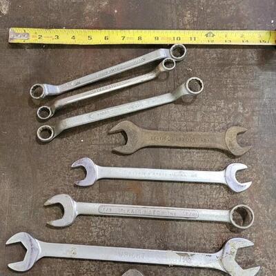 Lot 244: Assorted Vintage Wrenches LOT D
