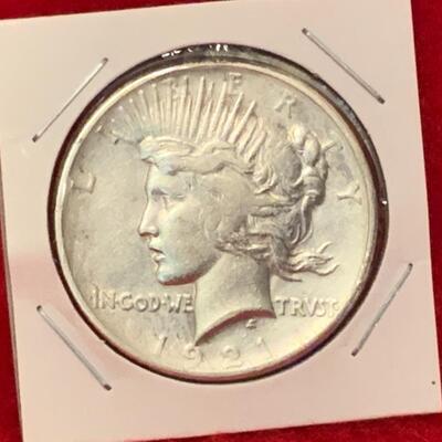 1921 PEACE DOLLAR HIGH RELIEF