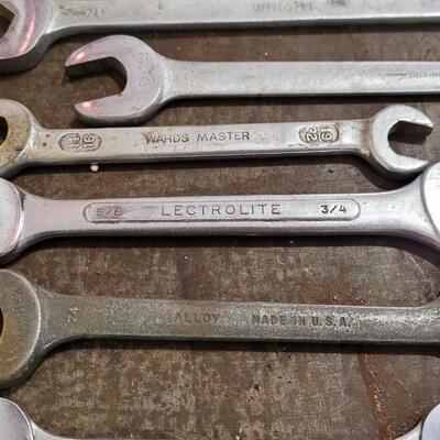 Lot 245: Assorted Vintage Wrenches LOT E