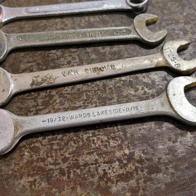 Lot 245: Assorted Vintage Wrenches LOT E