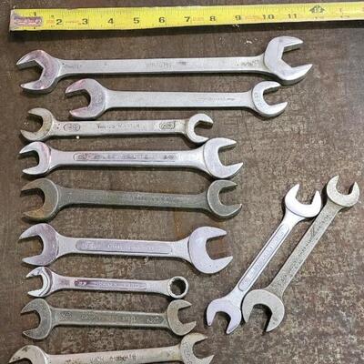 Lot 245: Assorted Vintage Wrenches LOT E