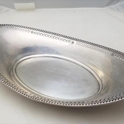 Lot #152  Sterling Silver Serving Bowl