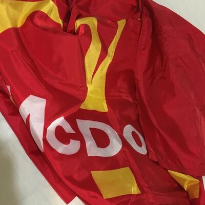 Large McDonalds flag