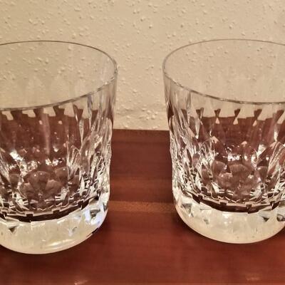 Lot #153  Pair of Baccarat Crystal Over-sized Highball glasses