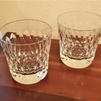 Lot #153  Pair of Baccarat Crystal Over-sized Highball glasses