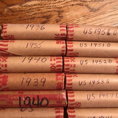 100 HIGH GRADE WHEAT CENTS PENNYS (1 ONE LOT OF 100 PER SALE)