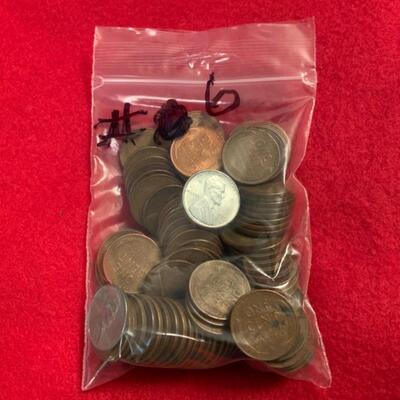 100 HIGH GRADE WHEAT CENTS PENNYS (1 ONE LOT OF 100 PER SALE)
