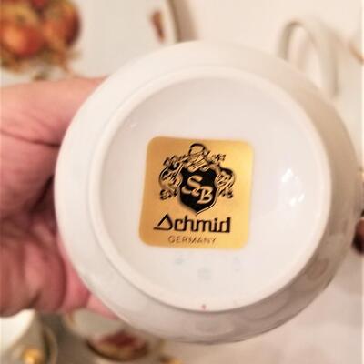 Lot #156  Large Lot of vintage Harvest-themed fine dinnerware