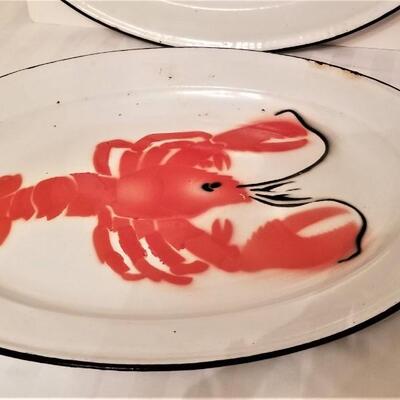 Lot #157  Vintage Crawfish/lobster ware