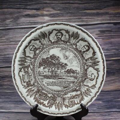 Set of 3 Vintage Vernon Kilns California Centennial Collector Plates Los Angeles