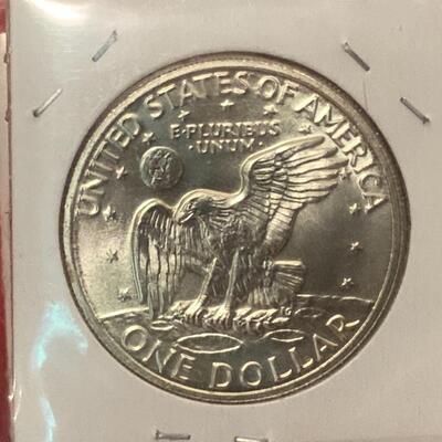 10 UNCIRCULATED 1971 iKE EISENHOWER SILVER DOLLARS S-MINT