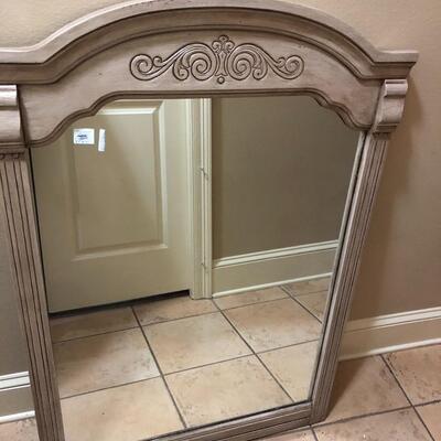 New rustic mirror