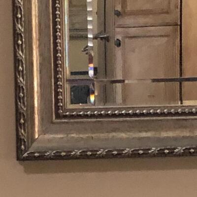 Gorgeous gold trim mirror