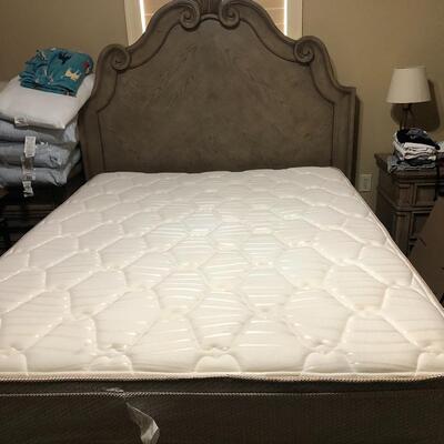 New Queen bed with headboard and footboard 