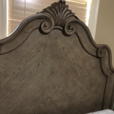 New Queen bed with headboard and footboard 