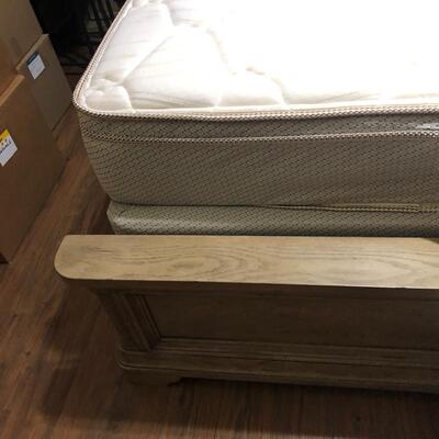 New Queen bed with headboard and footboard 