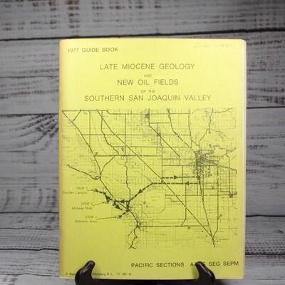 Vintage Geology Guide Book of the Southern San Joaquin Valley