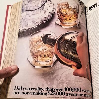 Lot #166  1973-1980 Hardback run of Bon Appetite Magazine with extras