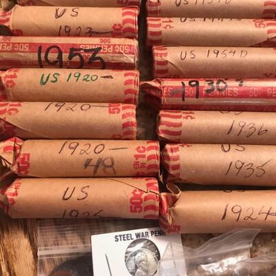 100 HIGH GRADE WHEAT CENTS PENNYS 