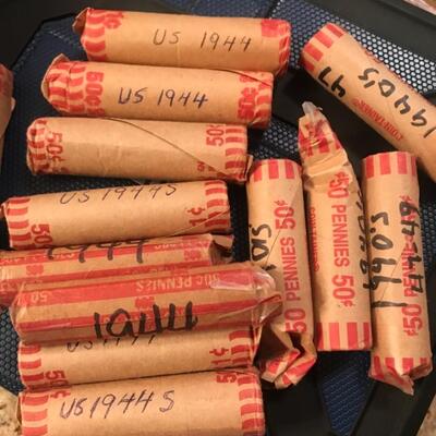 100 HIGH GRADE WHEAT CENTS PENNYS 