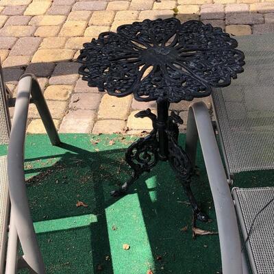 Victorian iron table