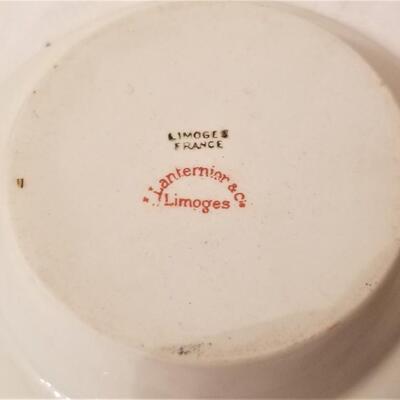 Lot #173  Set of 8 Limoges Ramekins with underplates