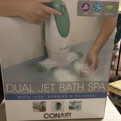 Conair dual jet bath spa. NEW