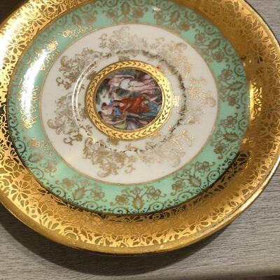 Two Lemieux pre WWII cups and saucer