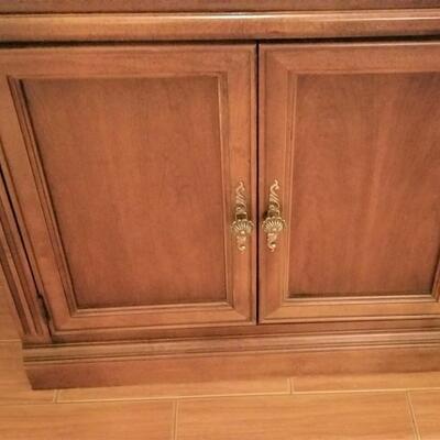 Lot #176  LIghted Display Cabinet - Stanley Furniture Co.