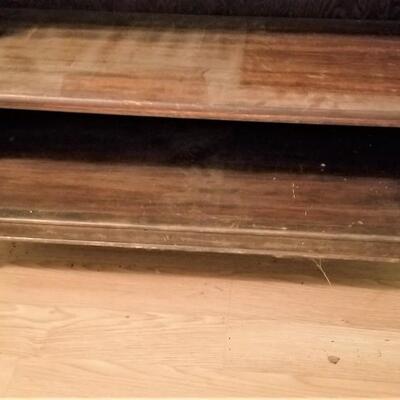 Lot #180  Solid Wood Vintage Bookcase - 4 shelves