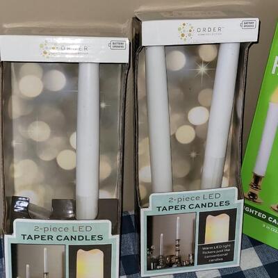Lot 289: Lighted Candles