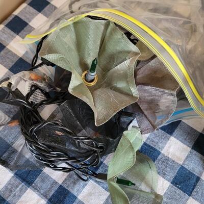 Lot 291: Multi Wire Mesh Lights (4 Strands)